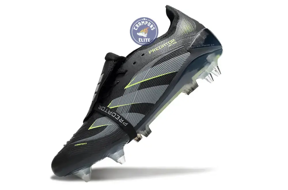 Predator Elite Fold-over Tongue SG - Electric Stealth - Noir/Vert Fluo SG - Image 4