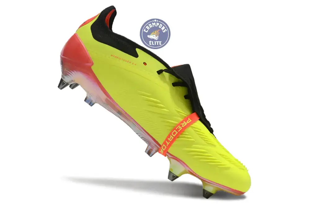 Predator Elite Fold-over Tongue SG Energy Citrus - Jaune/Noir/Rouge - Image 3