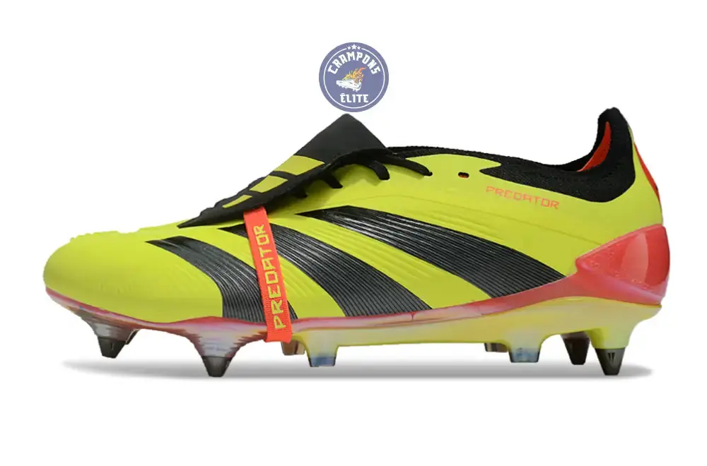 Predator Elite Fold-over Tongue SG Energy Citrus - Jaune/Noir/Rouge - Image 5