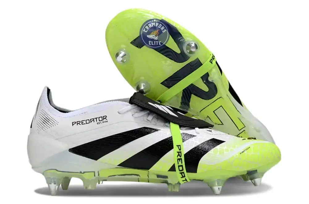 Predator Elite Fold-over Tongue SG - Radiant Blaze - Blanc/Noir/Fluo SG - Image 2