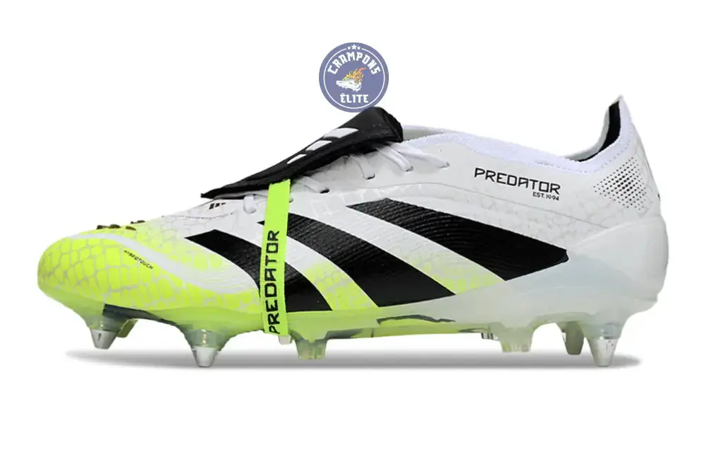 Predator Elite Fold-over Tongue SG - Radiant Blaze - Blanc/Noir/Fluo SG - Image 3