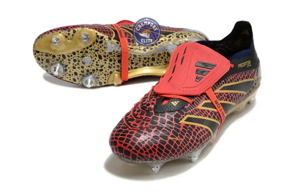 Predator Elite Fold-over Tongue SG Year of the Snake - Lucid Red/Doré/Noir ÉDITION LIMITÉE - Image 2