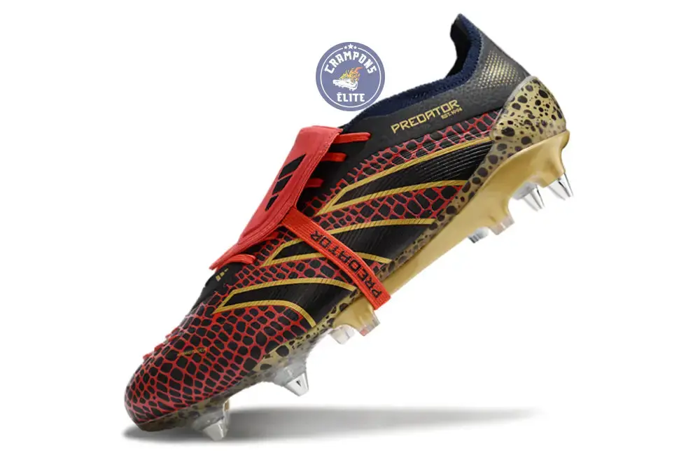 Predator Elite Fold-over Tongue SG Year of the Snake - Lucid Red/Doré/Noir ÉDITION LIMITÉE - Image 4