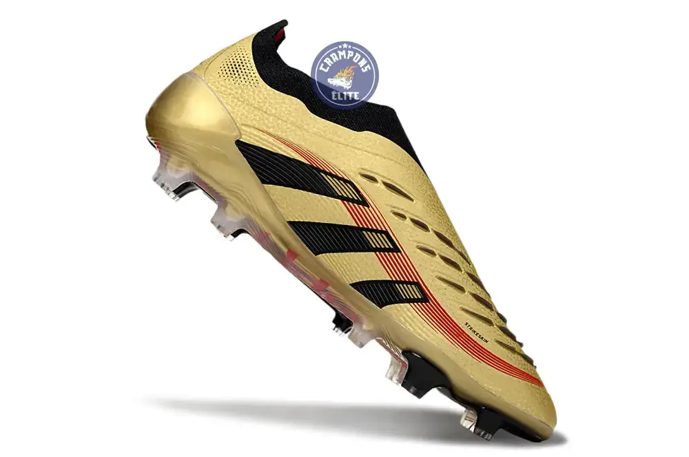 Predator Elite Laceless FG - Or/Noir/Rouge - Image 7