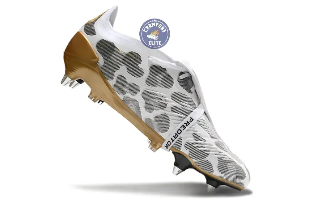 Predator Elite SG - Blanc/Doré/Gris/Noir - Image 3