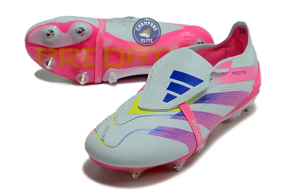Predator Elite SG - Blanc/Rose/Violet/Bleu/Jaune - Image 2