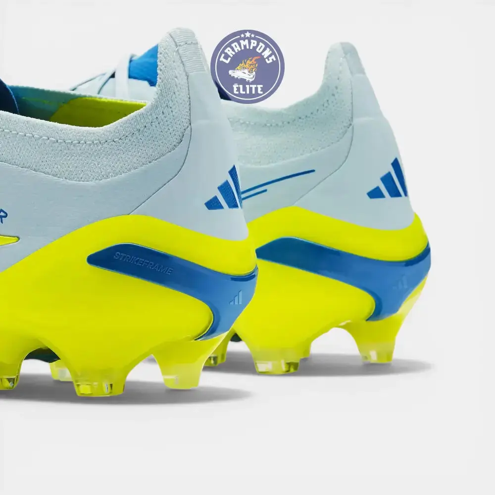 Adidas Predator Lacets FG - Ciel Cristal/Bleu Ray/Jaune Solaire - Image 6