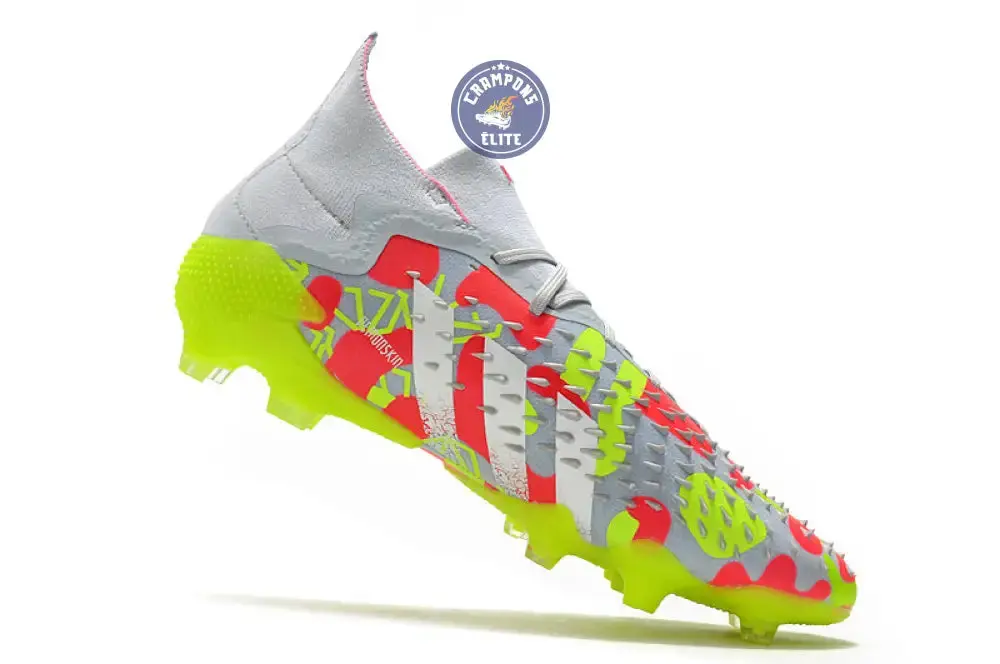 Predator Freak .1 FG - Blanc/Rouge/Jaune Fluo - Image 3