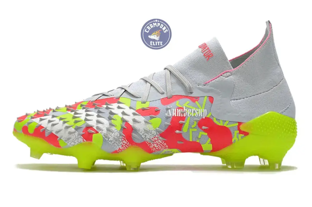 Predator Freak .1 FG - Blanc/Rouge/Jaune Fluo - Image 5