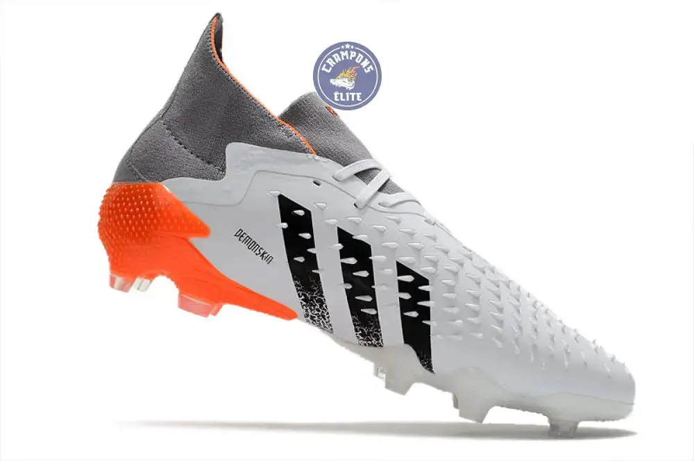 Predator Freak .1 FG - Blanc/Gris/Orange - Image 3