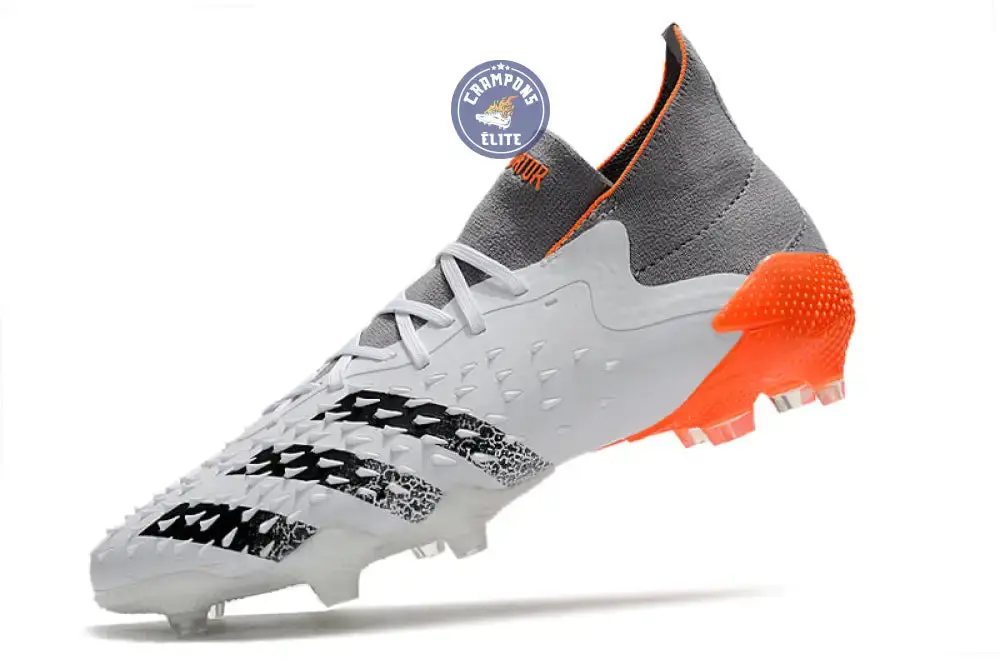 Predator Freak .1 FG - Blanc/Gris/Orange - Image 4