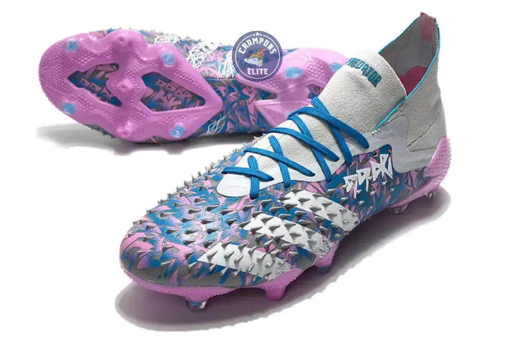 Predator Freak .1 FG - Bleu/Rose/Gris - Image 2