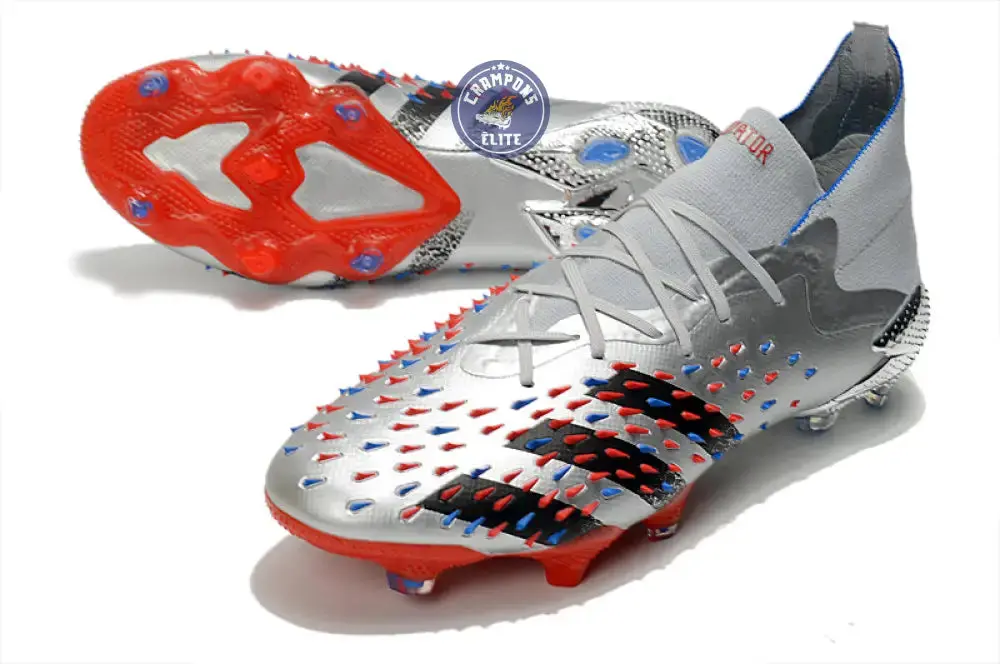 Predator Freak .1 FG Showpiece - Argenté/Noir/Rouge - Image 2