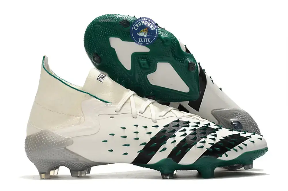 Predator Freak .1 Low FG Equipment - Blanc/Noir/Vert ÉDITION LIMITÉE