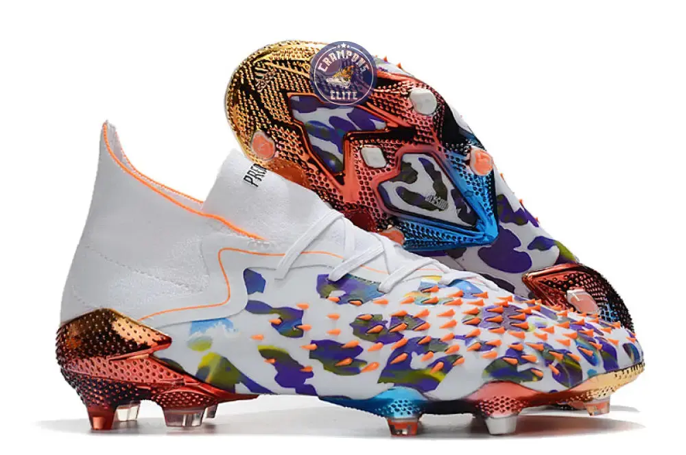 Predator Freak .1 Vegan FG Paul Pogba X Stella McCartney - Blanc/Noir/Orange ÉDITION LIMITÉE