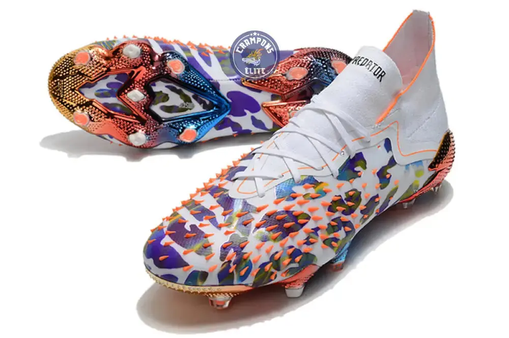 Predator Freak .1 Vegan FG Paul Pogba X Stella McCartney - Blanc/Noir/Orange ÉDITION LIMITÉE - Image 2