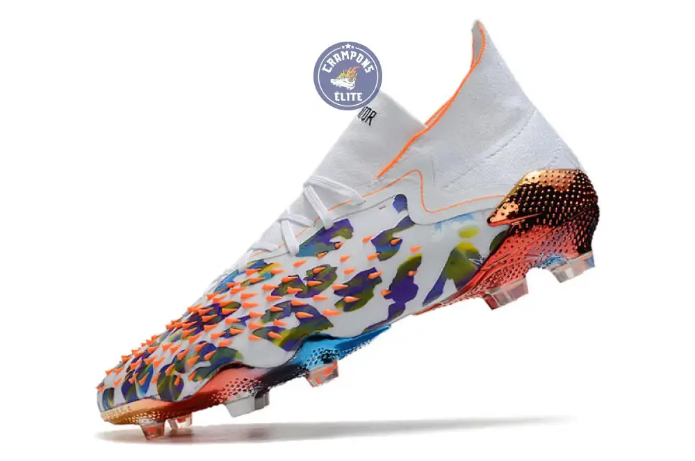 Predator Freak .1 Vegan FG Paul Pogba X Stella McCartney - Blanc/Noir/Orange ÉDITION LIMITÉE - Image 4