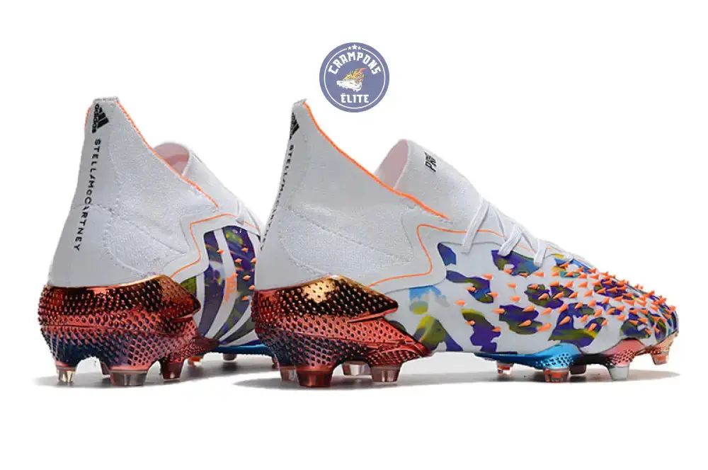 Predator Freak .1 Vegan FG Paul Pogba X Stella McCartney - Blanc/Noir/Orange ÉDITION LIMITÉE - Image 6