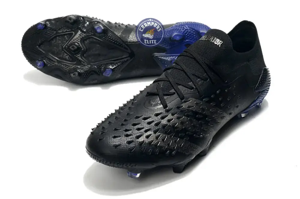 Predator Freak Basse Lacets FG Escapelight - Noir/Argenté - Image 2