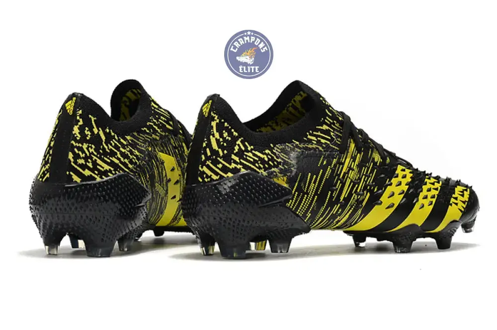 Predator Freak Basse Lacets FG - Noir/Jaune - Image 6