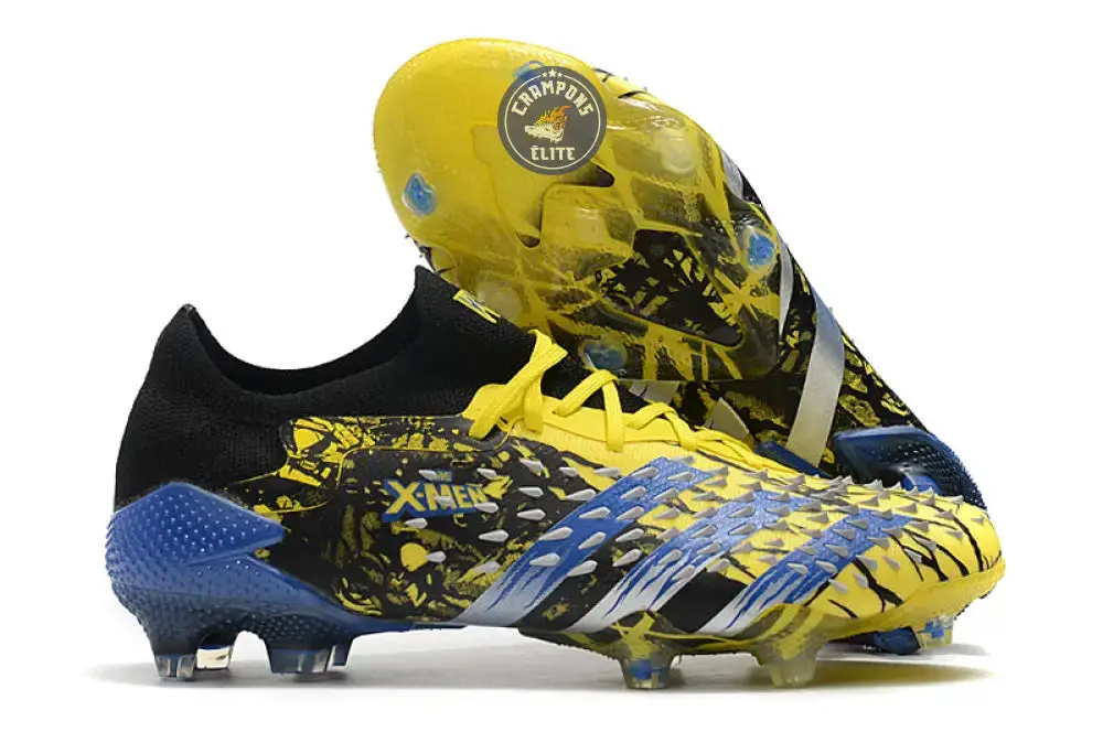 Predator Freak Basse Lacets FG X-Men Wolverine - Jaune/Bleu/Noir ÉDITION LIMITÉE