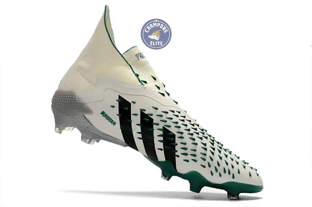 Predator Freak Laceless FG Equipment - Blanc/Noir/Vert ÉDITION LIMITÉE - Image 3