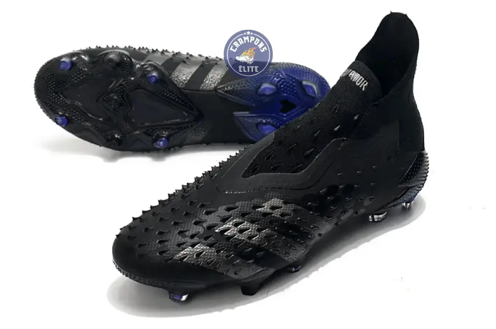Predator Freak Laceless FG Escapelight - Noir/Argenté - Image 2