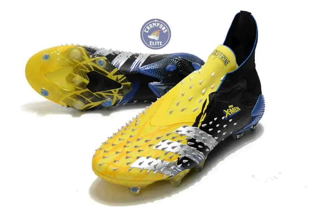 Predator Freak Laceless FG X-Men Wolverine - Jaune/Argenté/Noir ÉDITION LIMITÉE - Image 2