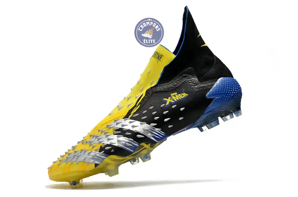 Predator Freak Laceless FG X-Men Wolverine - Jaune/Argenté/Noir ÉDITION LIMITÉE - Image 4