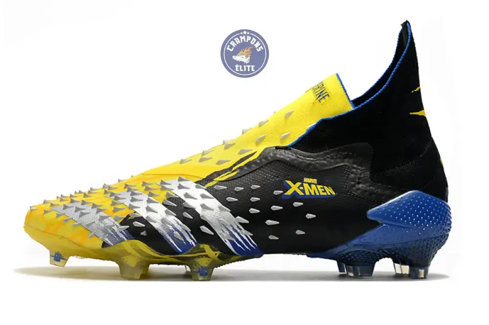 Predator Freak Laceless FG X-Men Wolverine - Jaune/Argenté/Noir ÉDITION LIMITÉE - Image 5