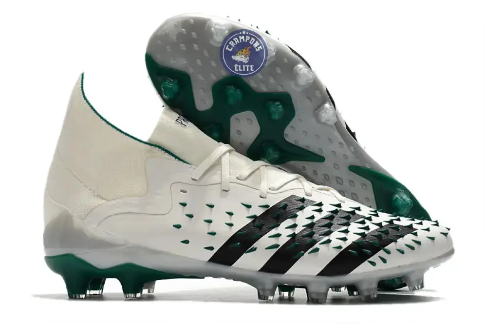 Predator Freak Lacets FG Equipment - Blanc/Noir/Vert ÉDITION LIMITÉE (Copie)