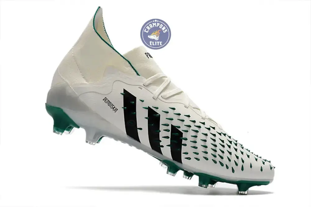 Predator Freak Lacets FG Equipment - Blanc/Noir/Vert ÉDITION LIMITÉE (Copie) - Image 3