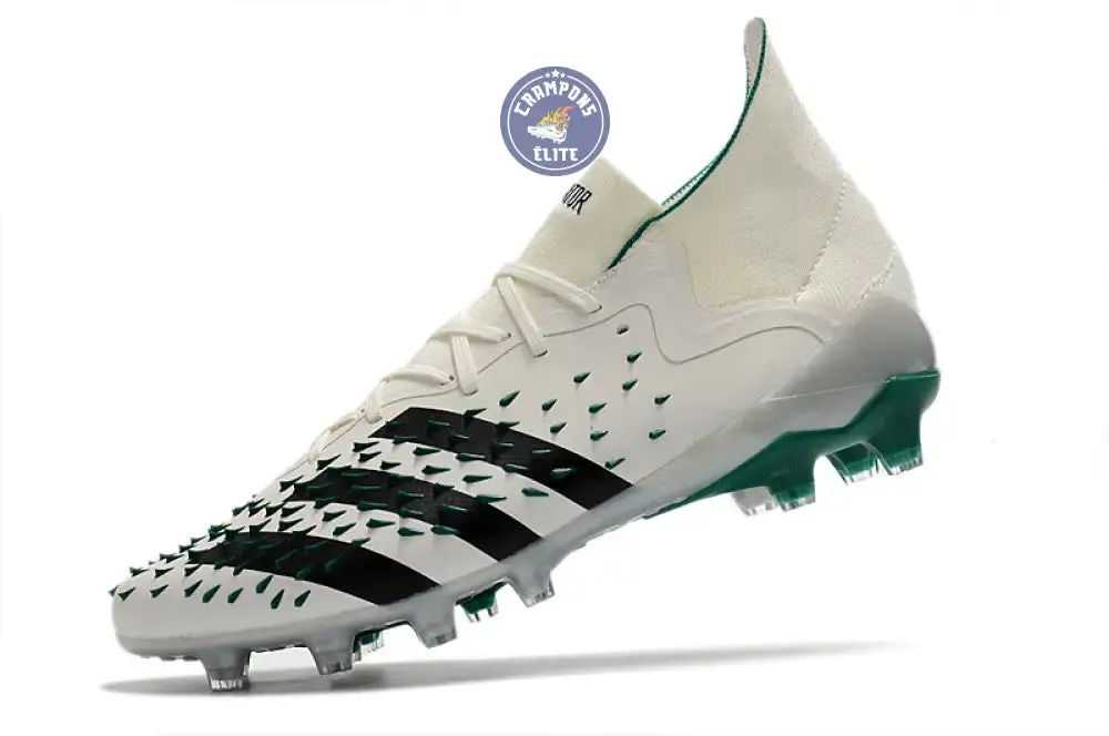 Predator Freak Lacets FG Equipment - Blanc/Noir/Vert ÉDITION LIMITÉE (Copie) - Image 4