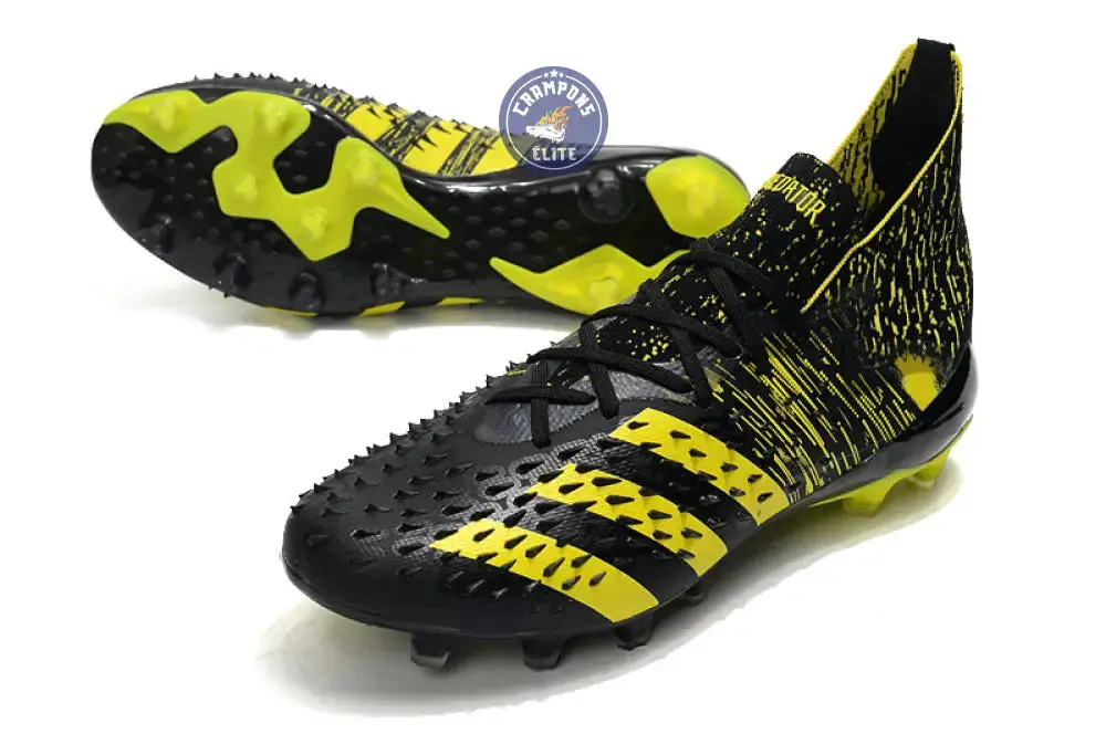 Predator Freak Lacets FG - Noir/Jaune - Image 2