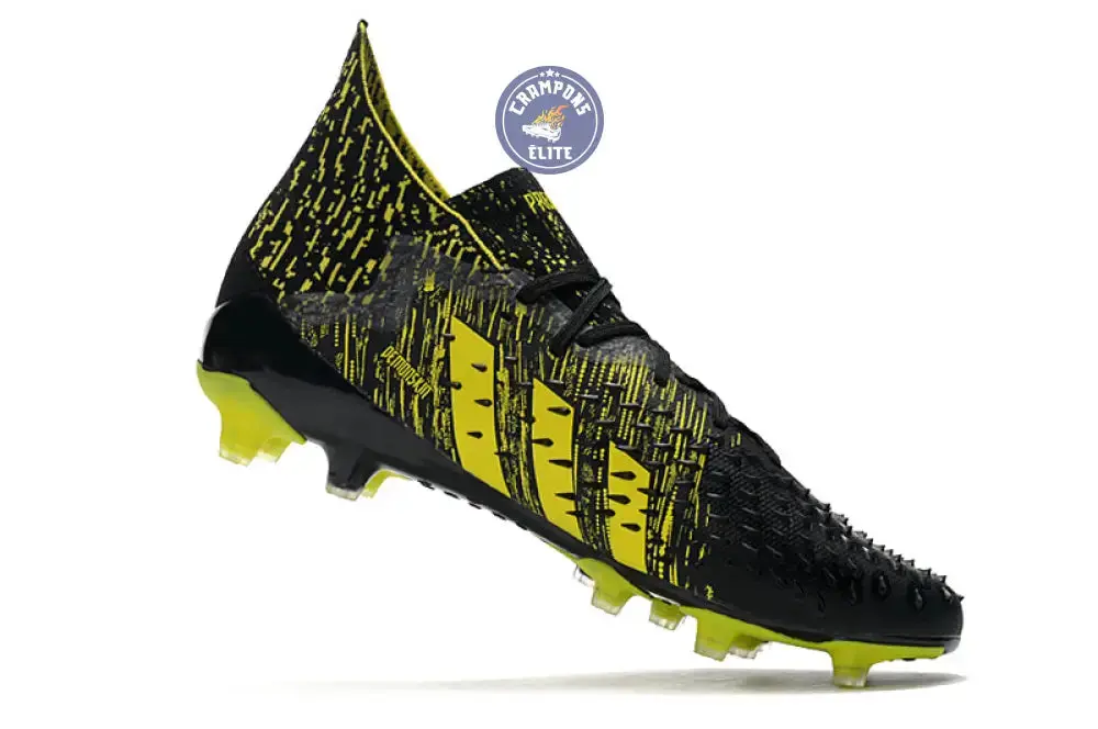 Predator Freak Lacets FG - Noir/Jaune - Image 3
