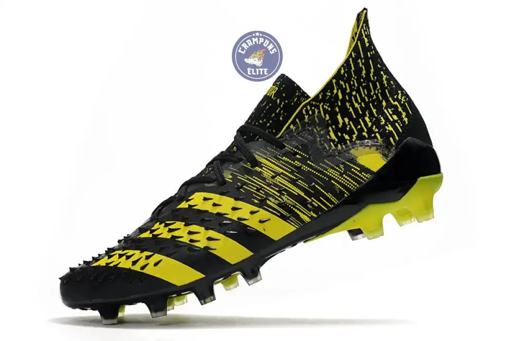Predator Freak Lacets FG - Noir/Jaune - Image 4
