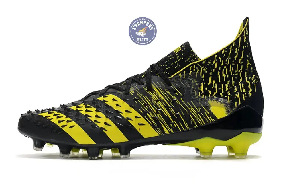 Predator Freak Lacets FG - Noir/Jaune - Image 5