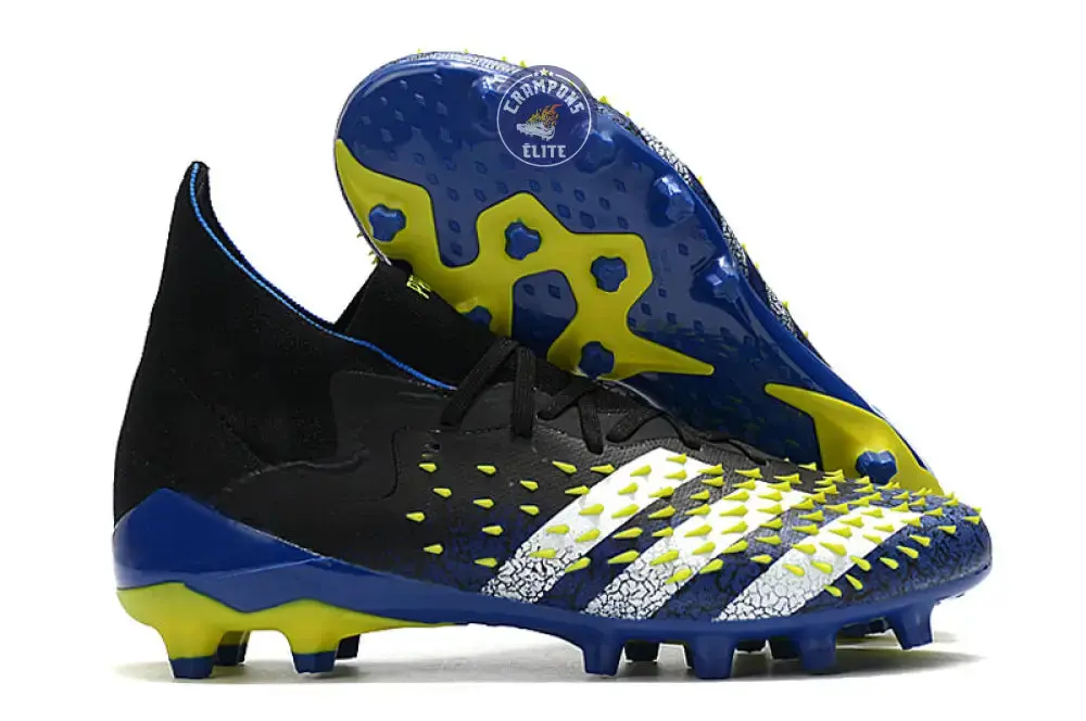 Predator Freak Lacets FG Superlative - Noir/Blanc/Jaune