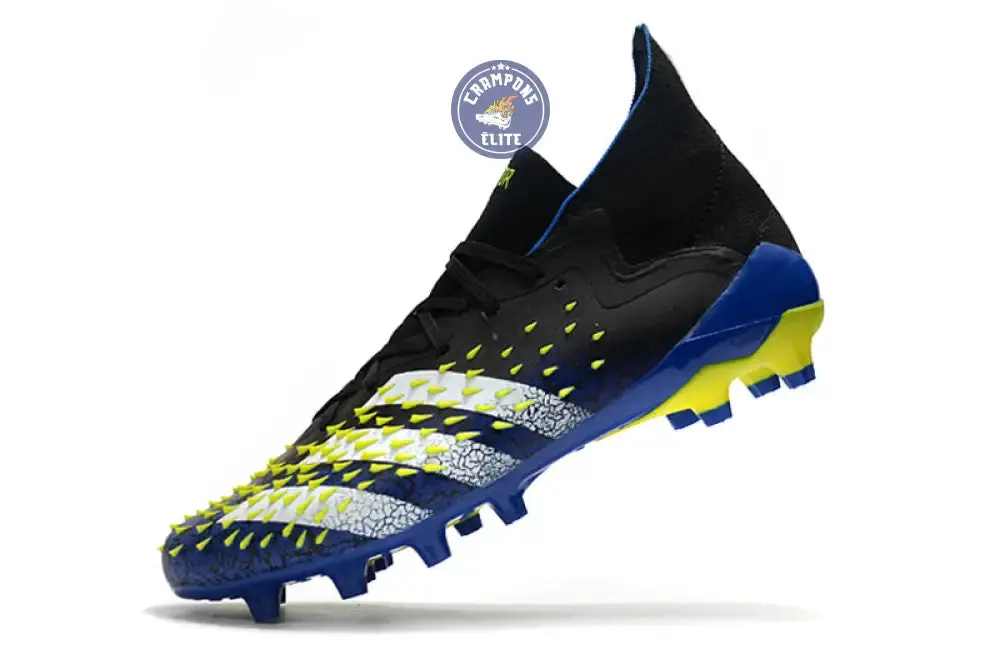 Predator Freak Lacets FG Superlative - Noir/Blanc/Jaune - Image 4