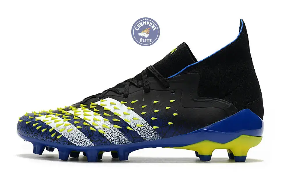 Predator Freak Lacets FG Superlative - Noir/Blanc/Jaune - Image 5