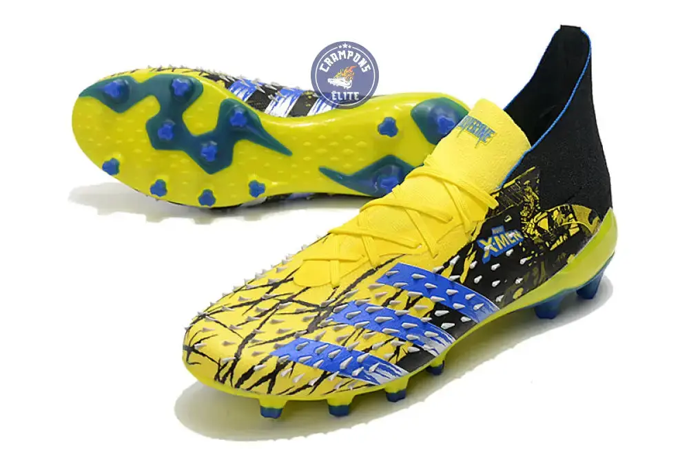Predator Freak Lacets FG X-Men Wolverine - Jaune/Bleu/Noir ÉDITION LIMITÉE - Image 2