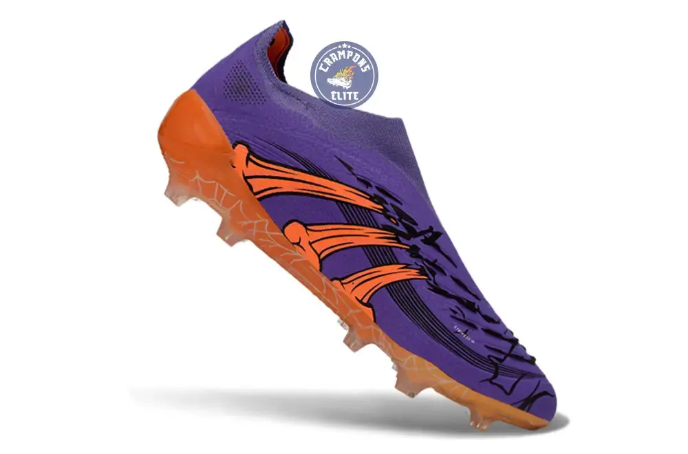 Predator 25 Laceless FG Spéciale Halloween - Violet/Orange/Noir - Image 3