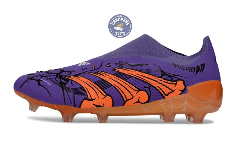 Predator 25 Laceless FG Spéciale Halloween - Violet/Orange/Noir - Image 5