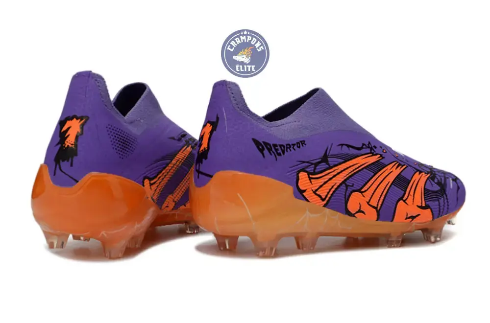 Predator 25 Laceless FG Spéciale Halloween - Violet/Orange/Noir - Image 6
