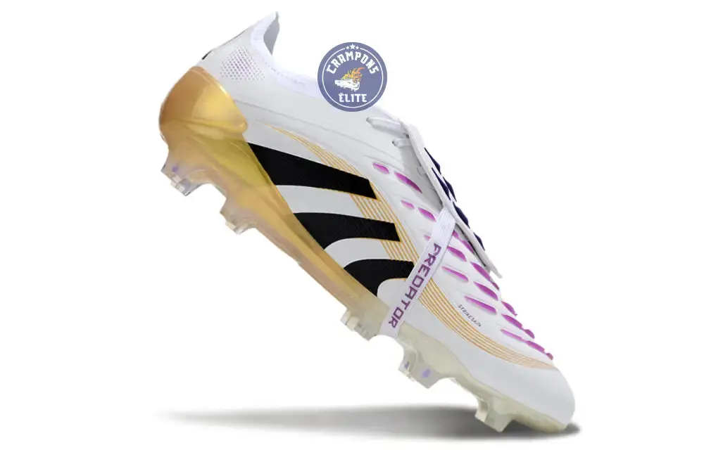 Predator League Fold-over Tongue FG Road to Glory - Blanc/Noir/Doré - Image 3
