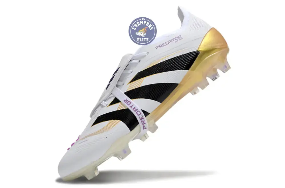 Predator League Fold-over Tongue FG Road to Glory - Blanc/Noir/Doré - Image 4