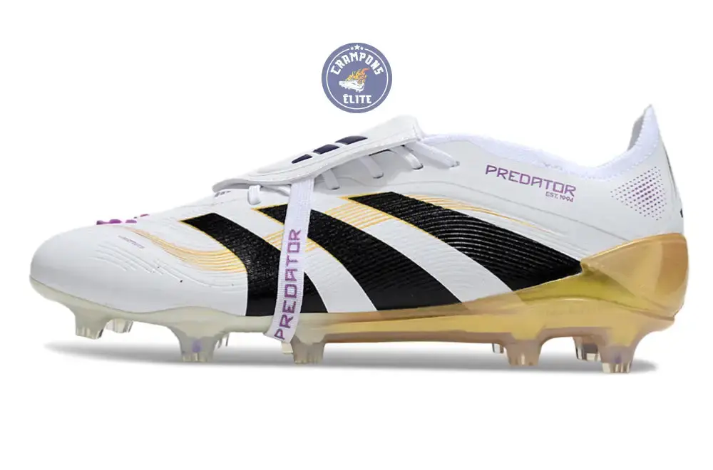 Predator League Fold-over Tongue FG Road to Glory - Blanc/Noir/Doré - Image 5