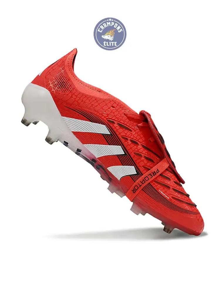 Predator Pro Fold-over Tongue AG Pure Victory - Lucid Red/Blanc/Noir - Image 3