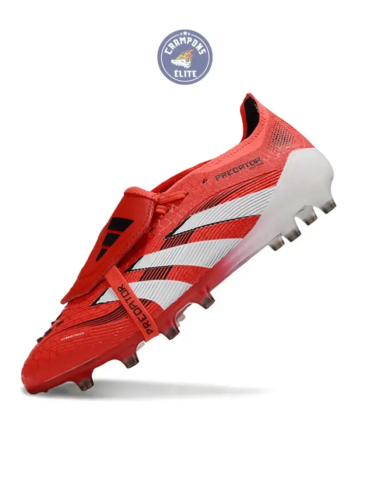 Predator Pro Fold-over Tongue AG Pure Victory - Lucid Red/Blanc/Noir - Image 4