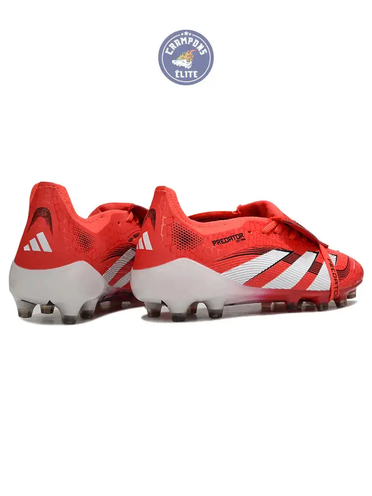 Predator Pro Fold-over Tongue AG Pure Victory - Lucid Red/Blanc/Noir - Image 6